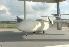 空客公司展出全球首架3D打印无人机